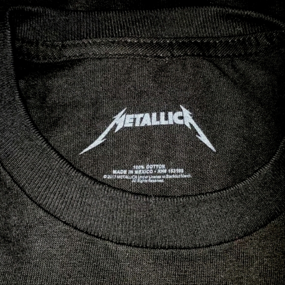 Metallica Ride The Lightning Heavy Metal Shirt - Picture 3 of 4